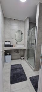 Et badeværelse på Apartmani i sobe Gromilovic Apartman 4