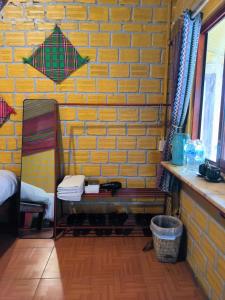 Postel nebo postele na pokoji v ubytování Xúa Vừ Homestay