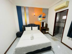 Postel nebo postele na pokoji v ubytování Nam Anh 3 Hotel + 25 fotografií