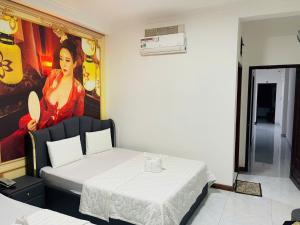 Postel nebo postele na pokoji v ubytování Nam Anh 3 Hotel