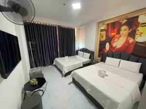 Posezení v ubytování Nam Anh 3 Hotel