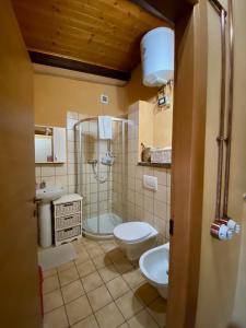 A bathroom at Residence delle Rose