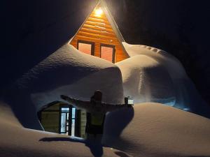 არწივის ბუდე eagle's nest að vetri til