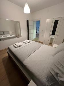 Postel nebo postele na pokoji v ubytování Villaant Adrasan