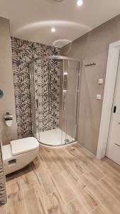 Et badeværelse på Jump Rezidencia Bojnice