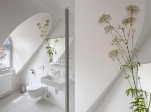 Koupelna v ubytování Hotel Kredell