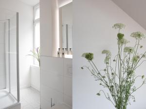 Koupelna v ubytování Hotel Kredell
