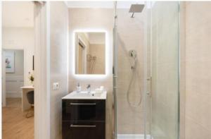 Koupelna v ubytování Pompei Luxury Suite