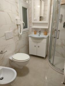 Koupelna v ubytování La Casa di Mimma