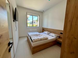 Postel nebo postele na pokoji v ubytování Luxury Villa Ilidza