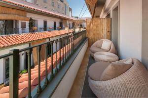 Balkon lub taras w obiekcie Catalonia Santa Justa