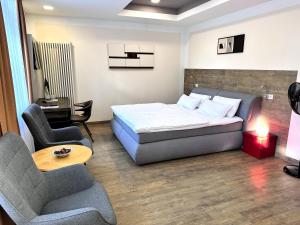Postel nebo postele na pokoji v ubytování Hotel PrimaVera parco