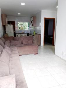 Et opholdsområde på Casa F Pontal do Paraná