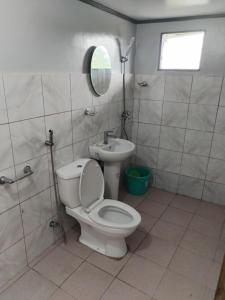 Koupelna v ubytování Villa Feliza