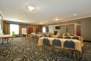 a conference room with rows of tables and chairs at Best Western Plus Cutting Horse Inn & Suites in Weatherford +11 photos