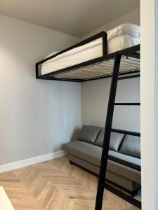Posteľ alebo postele v izbe v ubytovaní City center apartment-Wrocławska