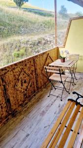 Balkón nebo terasa v ubytování Rifugio Elite Terminillo