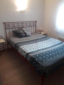 Posteľ alebo postele v izbe v ubytovaní Chez Mathieu