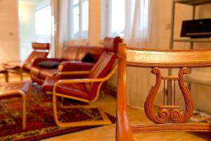 Χώρος καθιστικού στο FeWo 22, Strandstraße 30