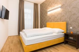 Postel nebo postele na pokoji v ubytování Vienna Stay Apartments Tabor 1020