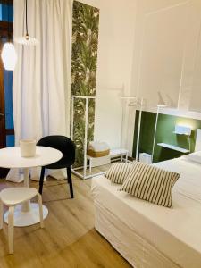 Postel nebo postele na pokoji v ubytování Punto Panoramico a Verona