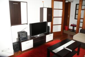 Et tv og/eller underholdning på Piso en el paseo marítimo de Cambados