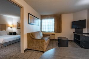 TV a/nebo společenská místnost v ubytování Sonesta Simply Suites Fort Worth