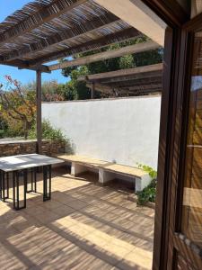 Balkon lub taras w obiekcie El Domingo en el Valle