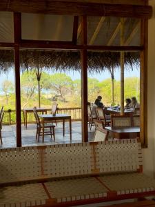 Restaurace v ubytování MareCoves Resort & Glamping