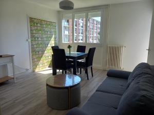 Χώρος καθιστικού στο Appartement Le Valmy