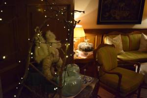 Posezení v ubytování Akzent Hotel Goldner Hirsch