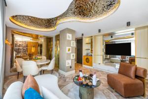Posezení v ubytování Lexia Hotels