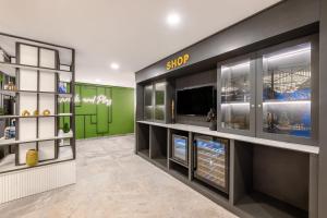 Kuchyň nebo kuchyňský kout v ubytování Lexia Hotels