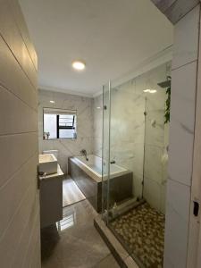 Koupelna v ubytování LaRo