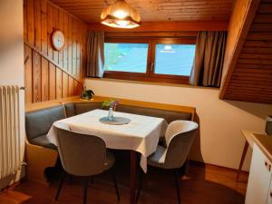 A seating area at Huberhof Morgensonne
