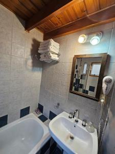 Kúpeľňa v ubytovaní Brillos Patagónicos