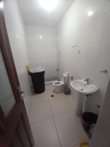 Koupelna v ubytování Casa Ismael