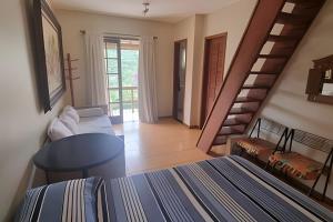 Katil atau katil-katil dalam bilik di Teresópolis-Casa +61 gambar