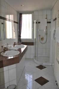 Koupelna v ubytování Hotel Kammerer