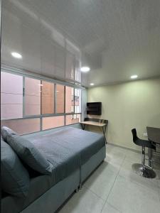 Televisi dan/atau pusat hiburan di Hostelfc Chapinero