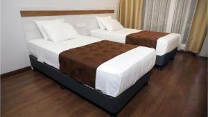 Ein Bett oder Betten in einem Zimmer der Unterkunft KanyonVadi Otel SAFRANBOLU-KARABÜK