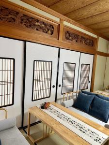 Posezení v ubytování Kanazawa kigen