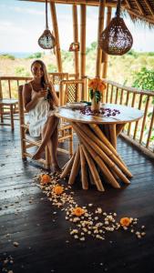 Gäste, die in der Unterkunft Penida Bambu Green Suites übernachten