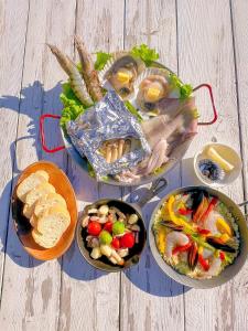 Essen auf dem Campingplatz oder in der Nähe