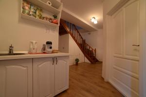 A kitchen or kitchenette at Casa Astronomului