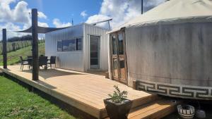 Zahrada ubytování Raglan Glamping