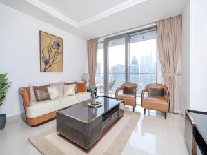 Fotografie z fotogalerie ubytování Luxurious & Stylish Apartments Across Dubai Mall - Burj Khalifa - City Views v Dubaji