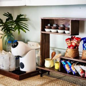 Příslušenství pro přípravu čaje a kávy v ubytování Siraburi boutique pool villa at Center of old town + 56 fotografií