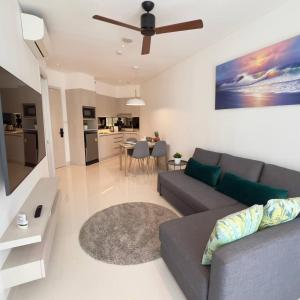 Posezení v ubytování Cassia Residences