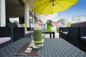 Balkón nebo terasa v ubytování Hotel Maxim